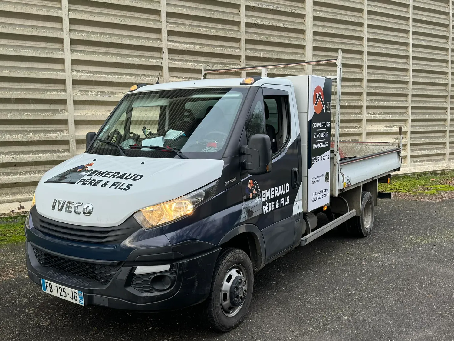 pose gouttiere malestroit